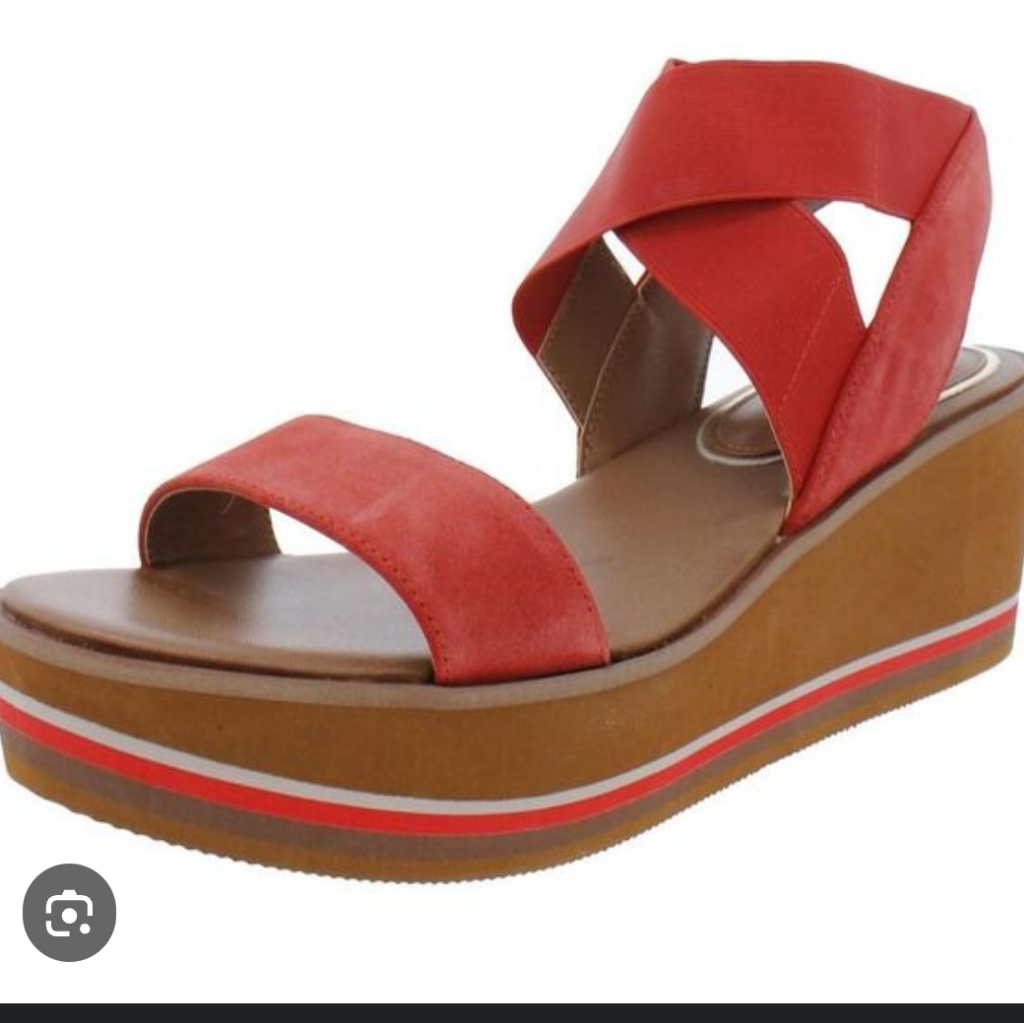 Nib Kennth Cole Harlow Eva Wedge Shoes In Size 7.5